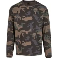 Brandit T-Shirt noisette / gris foncé / kaki / vert foncé
