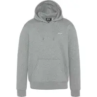 Schott NYC Sweat-shirt 'Casual2' gris / rouge / blanc