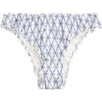 Next Bas de bikini bleu / blanc