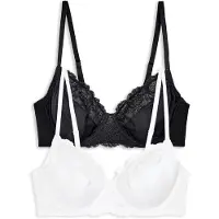 Next Soutien-gorge noir / blanc
