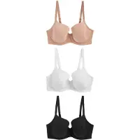 Next Soutien-gorge beige foncé / noir / blanc