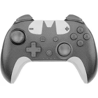 DragonShock Manette sans fil PopTop Compact Noir et Blanc pour Nintendo Switch PC Android et iOS