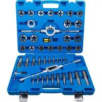 Bgs Jeu de tarauds en pouces 1/4" - 1" 45 pièces
