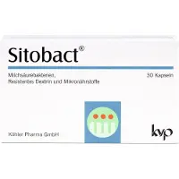 Köhler Pharma GmbH Gélules Sitobact avec bactéries lactiques, 30 gélules