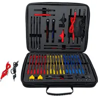 Bgs Jeu de câbles de mesure et de pointes de test 92 pièces - 2184-1
