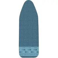 Wenko Housse de planche à repasser Air Comfort XL/Universal gris, bleu, Repassage + entretien du linge : accessoires, Multicolore