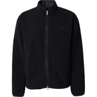 Nike Veste polaire Jordan Flight Mountainside pour homme, col montant, fausse fourrure, veste de mi-saison FV7448-010 Noir