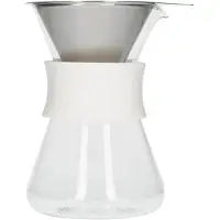 Hario Cafetière en verre Blanc