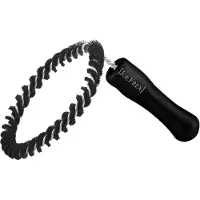JoeFrex brosse de nettoyage circulaire pour tête de machine à café M noir