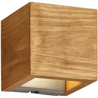 TRIO Applique country bois 11 cm incl. LED dimmable - Linc