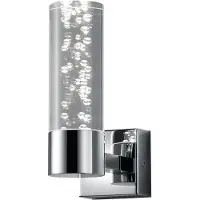 TRIO Applique de salle de bains BOLSA argent 282410106