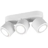 TRIO Projecteur en saillie à 3 lumières Taurus