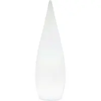 TRIO Lampe de table LED portable PALMAS blanche 3 W, blanc chaud, 90 lm, plastique, dimensions : 80 x 25 x 25 cm, IP44, RL