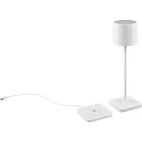 TRIO Lampe de table FERNANDEZ 38cm blanc