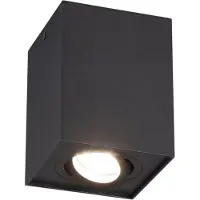TRIO Plafonnier spot BISCUIT noir 613000132