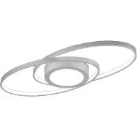 TRIO Plafonnier moderne Galaxy gris