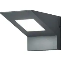 TRIO Applique d'extérieur LED NELSON anthracite 8 W, blanc chaud, 850 lm, aluminium, dimensions : 10,2 x 9,9 x 9,9 cm, IP54,