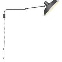 TRIO Applique BOLDER E27 1x40 W noir