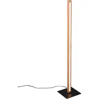 TRIO Lampe sur pied LED BELLARI marron 426410130