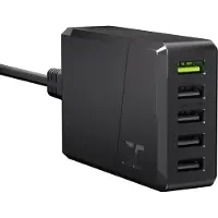 Green Cell CHARGC05 mobile device charger Universal Black AC Fast charging Indoor