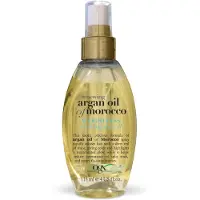 OGX Huile capillaire – Huile d'argan du Maroc, spray séchant non gras, 118 ml
