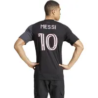 Adidas Inter Miami Cf 25/26 Messi Away Short Sleeve T-shirt Noir 2XL Homme