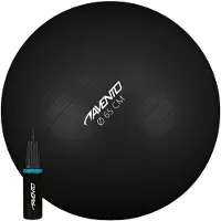 Avento Fitness/gym Ball Fitball Noir 55 cm