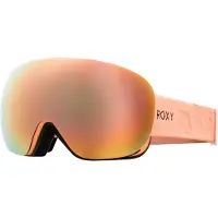 Roxy - Masque de ski - Popscreen Cluxe Peach Pink Clux Gold Ml S3 pour Femme - Rose