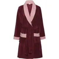 Vivance Peignoir long 'Dreams' baie / rouge clair / blanc