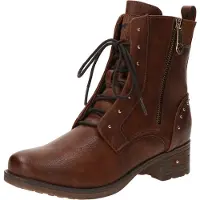 Mustang Femme Bottine Marron