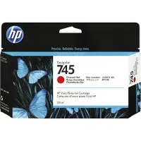 HP 745 (F9K00A) - Rouge chromatique - Cartouche d'encre