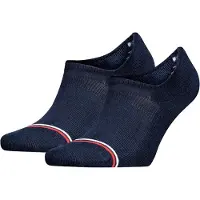 Tommy Hilfiger Unisexe, Chaussettes, Na, Bleu, (lot de 2, 43 - 46)