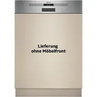NEFF N 50, Lave-vaisselle intégrable, 60 cm, Acier brossé, S145EAS16E