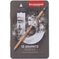 Bruynzeel Expression Crayons graphite Boîte 12