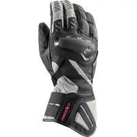 Ixon MS Drakkar Noir Gris Rouge Imperméable Gants Moto Taille M