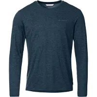 Vaude Essential Long Sleeve T-shirt Bleu L Homme