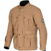 Merlin Burslem Éco Laminé Veste Moto Textile Sable Taille XL