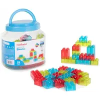Miniland Translucent Blocks 55 Units Clair Enfants