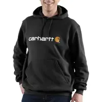 Carhartt Marquette Logo Hoodie Noir M