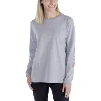 Carhartt Workwear Logo Chemise à manches longues dames Taille