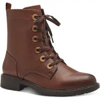 Jana Bottines , modèle à lacets, couleur marron, style décontracté