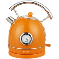 Moa Bouilloire Retro - 1,8L - Retro - 2200W - acier inoxydable - Orange