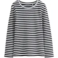 Next T-Shirt noir / blanc