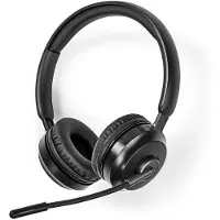 Nedis Casque PC | OEUR | Stéréo | Bluetooth | Microphone pliable | Noir