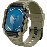 Spigen Coque Rugged Armor Pro Apple Watch Series 10 / 11 - 46 mm - kaki
