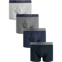 Next Boxers bleu marine / bleu foncé / gris clair / gris foncé