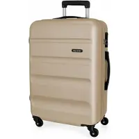 Joumma Bags unisex. 5849369 Grande valise rigide 75cm Flex Champagne (OSFA), Beige, Casuel, Synthétique, ABS/Polycarbonate, Moyen