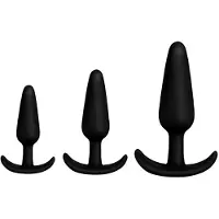 Spicy Kink Anal Essentials - 3 Piece Silicone Trainer Set