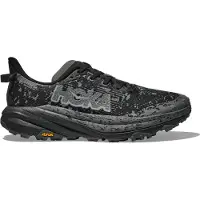 Hoka One One Chaussure de course 'Speedgoat 6' gris foncé / noir