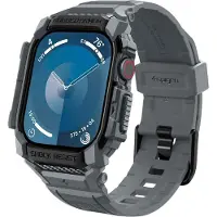 Spigen Coque Rugged Armor Pro Apple Watch Series 10 / 11 - 46 mm - Dark Grey